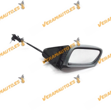 Rear view Mirror Volkswagen Polo from 1994 to 1999 with Wire Control Long Mechanical Printed Right
