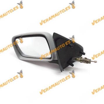 Rear view Mirror Volkswagen Polo Classic Varian from 1994 to 1999 with Wire Control Short Mechanical Printed Left