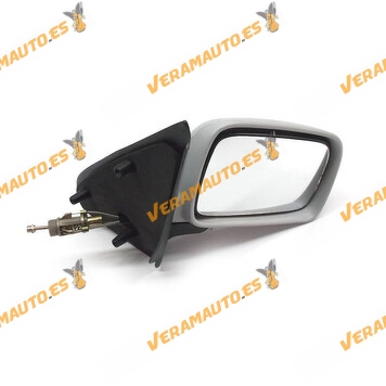 Rear view Mirror Volkswagen Polo Classic Varian from 1994 to 1999 with Wire Mechanical Control Printed Right