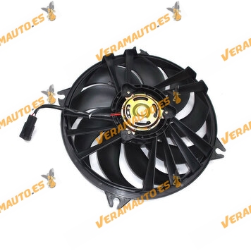 Electroventilador Citroën Berlingo C5 | Peugeot 307 Partner | Conector de 2 Pines | OEM Similar a 9650116580