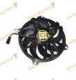 Electroventilador Citroën Berlingo C5 | Peugeot 307 Partner | Conector de 2 Pines | OEM Similar a 9650116580