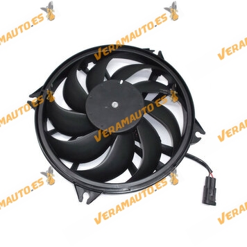 Electroventilador Citroën Berlingo C5 | Peugeot 307 Partner | Conector de 2 Pines | OEM Similar a 9650116580