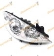 Faro Peugeot 307  De 2005 a 2010 Derecho Lamparas H7 H1 Similar a  620686