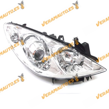 Faro Peugeot 307  De 2005 a 2010 Derecho Lamparas H7 H1 Similar a  620686