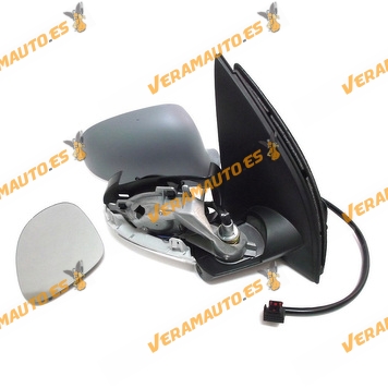 Rear view Mirror Volkswagen Golf V from 2003 to 2008 Electric Thermic Printed Turn Signal Right Complete