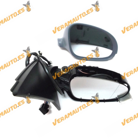 Espejo Retrovisor Volkswagen Golf V De 2003 A 2008 Electrico Termico Imprimado Intermitente Abatible Derecho Completo