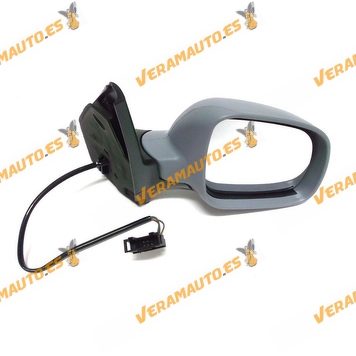 Espejo Retrovisor Volkswagen Golf IV de 1997 a 2003 Bora de 1998 a 2005 con Mando Eléctrico Térmico Imprimado Derecho
