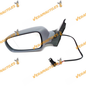 Rear view Mirror Volkswagen Golf IV from 1997 to 2003 with Electric Control Thermic Printed Left