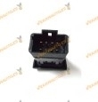 Botonera Emergencia o Warning | Renault Megane y Scenic de 1996 a 1999 | 8 pines | OEM 7700435867