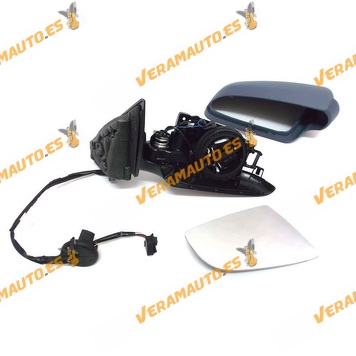 Rear view Mirror Audi A3 8P from 2003 to 2008 Right Electric Thermic Printed 5 Doors Model 8P1858532D 8P1858531L