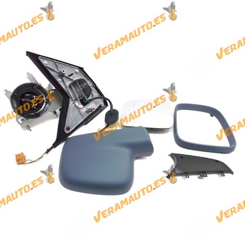 Rear view Mirror Volkswagen Transporter T5 Multivan from 2003 to 2010 Front Left Electric Thermic Printed