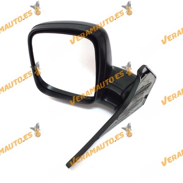 Rear view Mirror Volkswagen Transporter T4 from 1990 to 2003 Manual Adjusment without Control Front Left Black