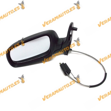 Rear view Mirror Ford Galaxy Seat Alhambra Volkswagen Sharan from 1998 to 2000 Black Mechanical similar to 7M0857521E