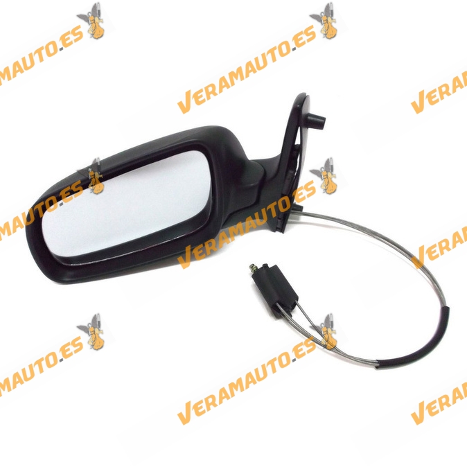 Espejo Retrovisor Ford Galaxy Seat Alhambra Volkswagen Sharan de 1998 a 2000 izquierdo mecanico negro 7M0857521E