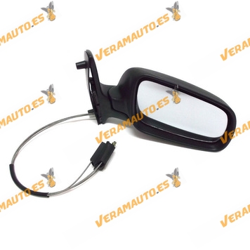 Rear view Mirror Ford Galaxy Seat Alhambra Volkswagen Sharan from 1998 to 2000 Right Black Mechanical 7M0857528 7M085752801C