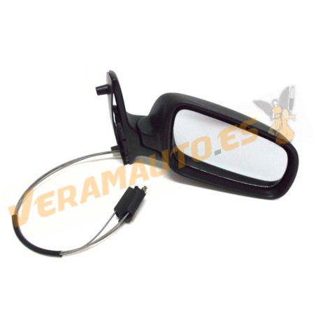 Espejo Retrovisor Ford Galaxy Seat Alhambra Volkswagen Sharan de 1998 a 2000 derecho mecanico negro 7M0857528 7M085752801C