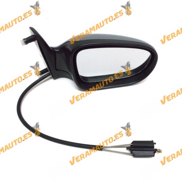 Rear view Mirror Ford Galaxy Seat Alhambra Volkswagen Sharan 1995 to1998 with Mechanical Control Right Black