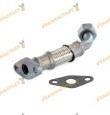Oil return pipe Audi | Seat | Skoda | Volkswagen 1.9 2.0 TDi | OEM Similar to 038145736C