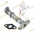 Oil return pipe Audi | Seat | Skoda | Volkswagen 1.9 2.0 TDi | OEM Similar to 038145736C