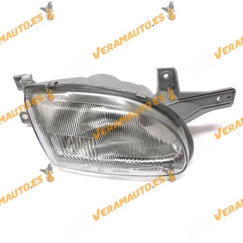 faro hyundai accent del 1997 al 2000 lampara h4 regulacion electrica delantero derecho