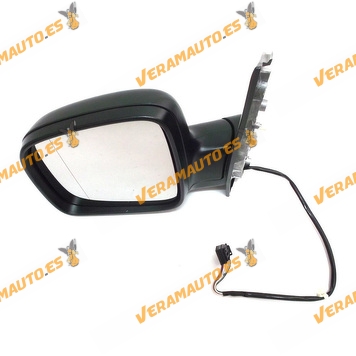 Rear view Mirror Volkswagen Caddy from 2004 to 2011 Front Left Electric Thermic Black
