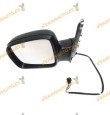 Espejo Retrovisor Volkswagen Caddy De 2004 Al 2011 Electrico Termico