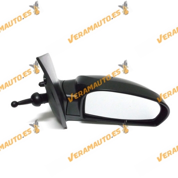 Espejo Retrovisor Hyundai Getz Del 2002 Al 2005 Derecho Mecanico Negro Similar 876201C200