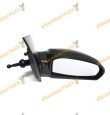 Espejo Retrovisor Hyundai Getz Del 2002 Al 2005 Derecho Mecanico Negro Similar 876201C200