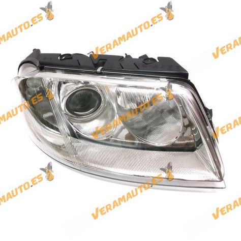 Faro Volkswagen Passat 2000 Al 2005 Lamparas H7 y H7 Regulacion Electrica Derecho Montaje Hella