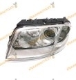 Faro Volkswagen Passat 2000 Al 2005 Lamparas H7 y H7 Regulacion Electrica Izquierdo Montaje Hella