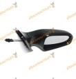Espejo Retrovisor Opel Astra H Del 2004 Al 2009 Delantero Derecho Con Mando Mecanico Negro Modelo 5 Puertas