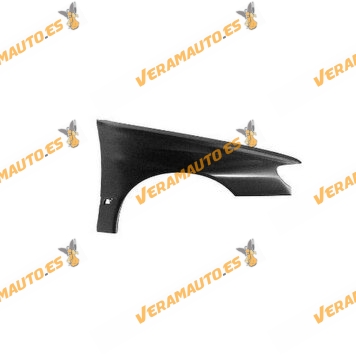 Mudguard Peugeot 406 from 1995 to 1999 Front Right with Turn Signal Light Hole similar to 7841F5