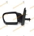 Espejo retrovisor Renault Kangoo 1997 a 2000  mecánico izquierdo negro