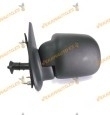 Espejo retrovisor Renault Kangoo 1997 a 2000  mecánico izquierdo negro