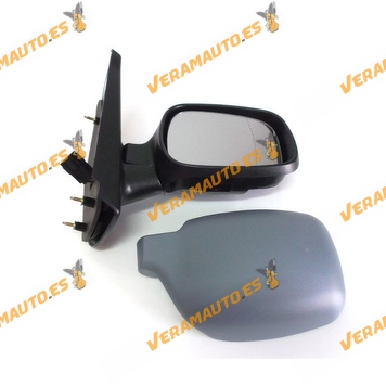 Rear view Mirror Kangoo from 2000 to 2007 and Nissan Kubistar Electric Thermic Printed Right
