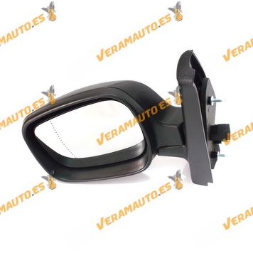 Rear view Mirror Kangoo from 2000 to 2007 and Nissan Kubistar 2003 to 2009 Electric Thermic Printed Left