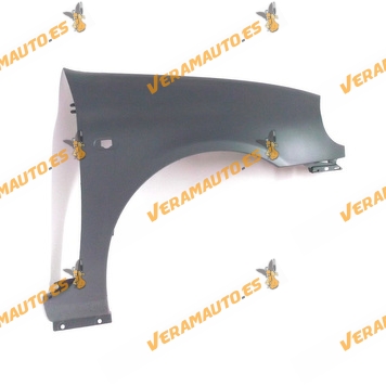 Mudguard Renault Clio years 1998 to 2001 Front Right with Pilot Light Hole Similar to 7701471381 7701473026