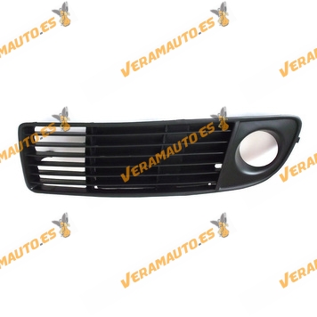 Front Bumper Grille Audi A6 from 1997 to 1999 Left with Fog Light Hole 4B0807681J01C