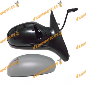 Espejo Retrovisor Peugeot 406 Del 1999 En Adelante Electrico Termico Imprimado Con Sonda De Temperatura Derecho