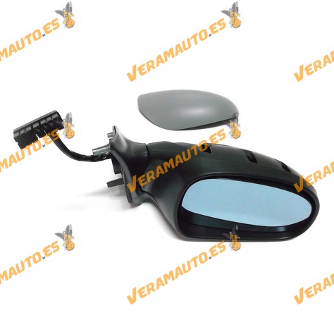 Espejo Retrovisor Peugeot 406 Del 1999 En Adelante Electrico Termico Imprimado Con Sonda De Temperatura Derecho