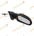 Espejo Retrovisor citroen Saxo 1996 Al 2004 Con Mando Mecanico Negro Derecho