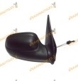 Espejo Retrovisor Saxo 1996 Al 2004 Con Mando Mecanico Negro Derecho