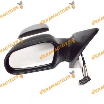 Rear view Mirror Citroën Saxo from 1996 to 2004 with Electric Control Thermic Printed Left