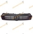 Rejilla Frente Volkswagen Polo 6R de 2009 a 2014 negra con Perfil Cromado Sin Anagrama OEM 6R0853651A