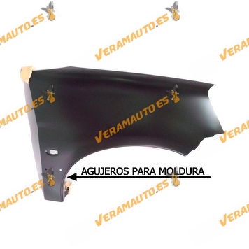 Front Mudguard Citroën Berlingo Peugeot Partner from 2002 to 2008 Front Right with Frame Hole