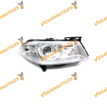 Faro Renault Megane del 2006 al 2008 lamparas h1 y h7 regulacion electrica  y sin motor delantero derecho