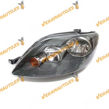 Faro Volkswagen Golf Plus V Del 2005 Al 2009 Lamparas H7 y H7 Izquierdo Con Motor