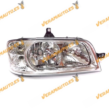 Faro Citroen Jumper, Fiat Ducato, Peugeot Boxer de 2002 a 2005, derecho, ópticas H1 y H7