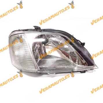 Faro Dacia Logan de 2004 a 2008 derecho lampara H4 similar a 6001546789