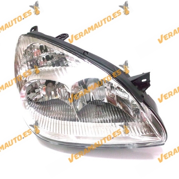 Faro Citroen C5 del 2001 al 2004 derecho para lamparas H4 y H7